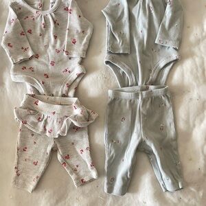 Carter's Kids Matching Sets - Floral and Striped